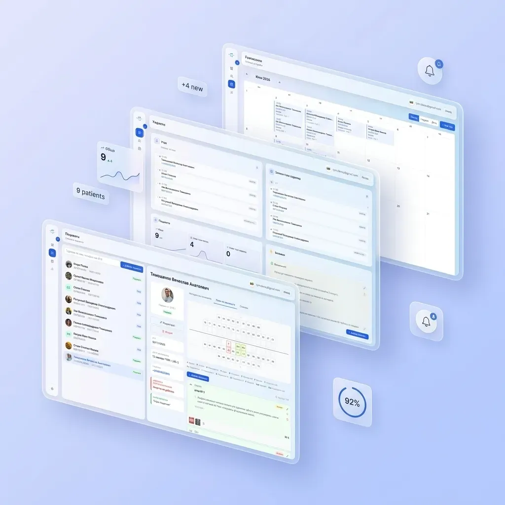 Dentari dashboard preview